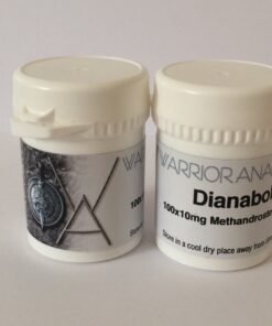 Warrior Anabolics Dianabol 100 x 10mg