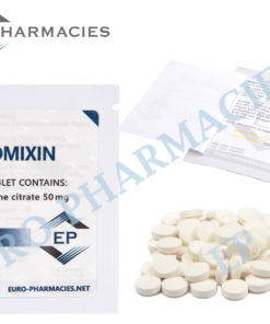 Euro Pharmacies Clomixin (Clomid) – 50mg/tab – 50 tab/bag