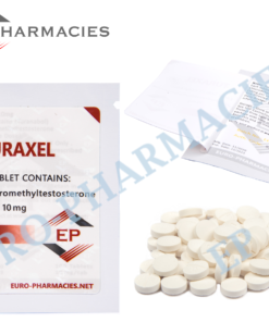 Euro Pharmacies Turaxel 10 (Turanabol) — 10mg/tab -100 tab/bag