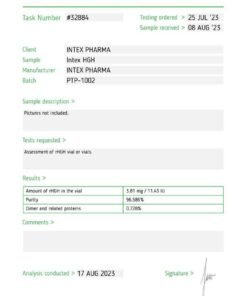 Intex Pharma HGH product from UK steroids shop
