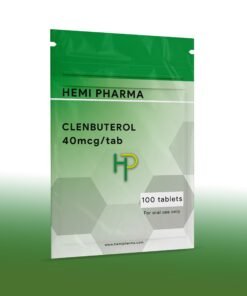 Hemi Pharma Clenbuterol (Clen) 40mcg x 50 tabs