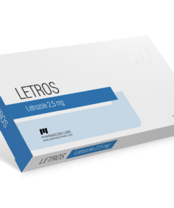 Pharmacom Letros Letrozole 100 Pills X 2.5mg
