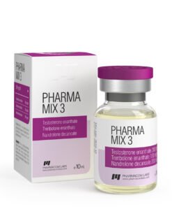 Pharmacom Pharma Mix 3 Test. Enanth;Nandr. Deca;Tren Enanth. 500 mg/ml: 10ml/Vial, 500 mg/ml