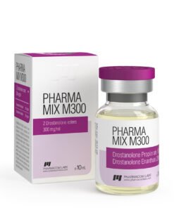 Pharmacom Pharma Mix M 300 Drostanolone Propionate 100 mg/ml Drostanolone Enanthate 200mg/ml: 10ml/Vial,300 mg/ml