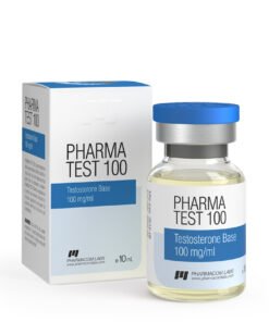 Pharmacom Pharmatest 100 Water Base Testosterone Base -: 10ml/Vial, 100 mg/ml