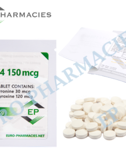 Euro Pharmacies T3+T4 -150mcg/tab -50 tab/bag
