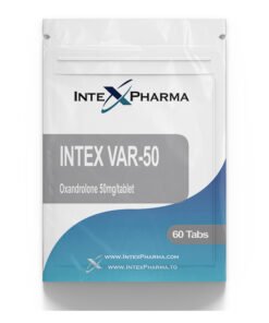 Intex Pharma Anavar 50 – 50mg x 60 tabs (Var50)
