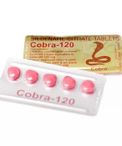 Cobra 120mg x 5 tablets – Kamagra